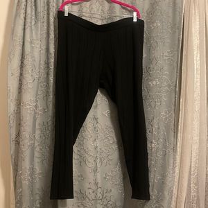 Open knit sweater leggings